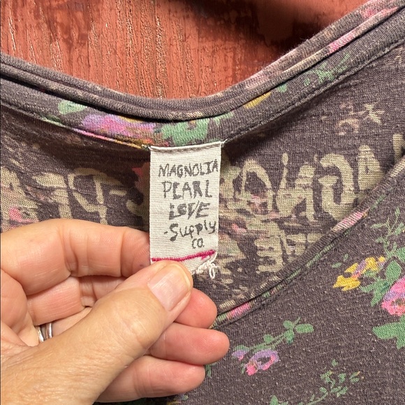 Floral LOVE Magnolia Pearl Tee Dress - Picture 2 of 4